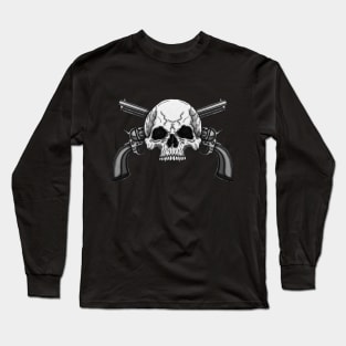 Father's Day Skull 1 Long Sleeve T-Shirt